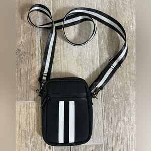 NWOT Haute Shore Casey Black and White Crossbody Bag